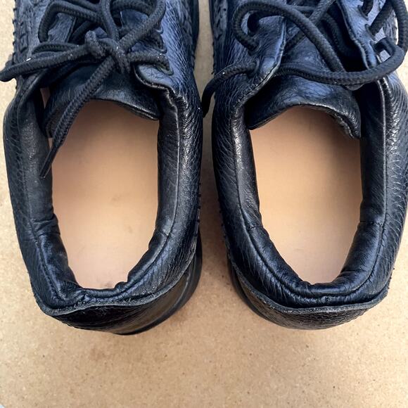 Answer 2 Diabetic leather shoes men 9.5 wide 2 pair extra insoles - Picture 5 of 10